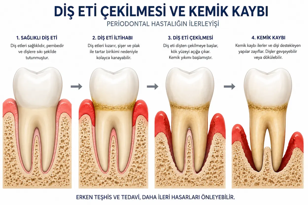 dis eti hastaliklari kaybi ve kemik kaybi